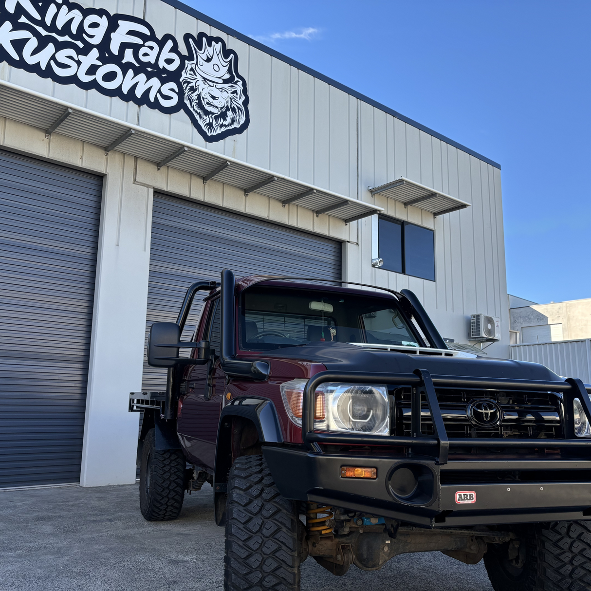 70 SERIES LANDCRUISER 4" DUAL SNORKELS (PRE FACELIFT)